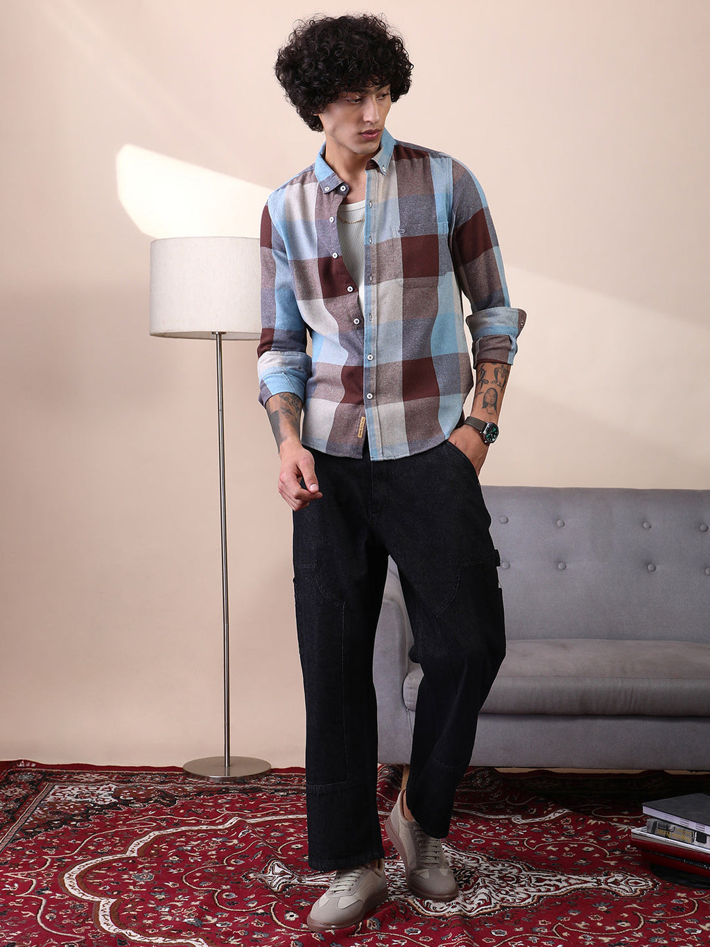 Buffalo-Block Regular Shirt