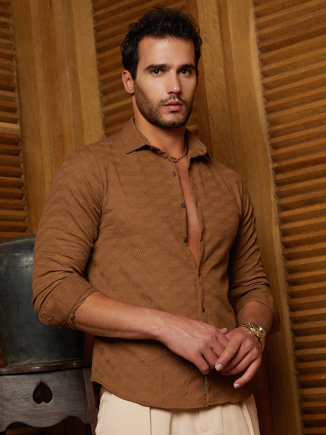 Chevron-Tactile Shirt