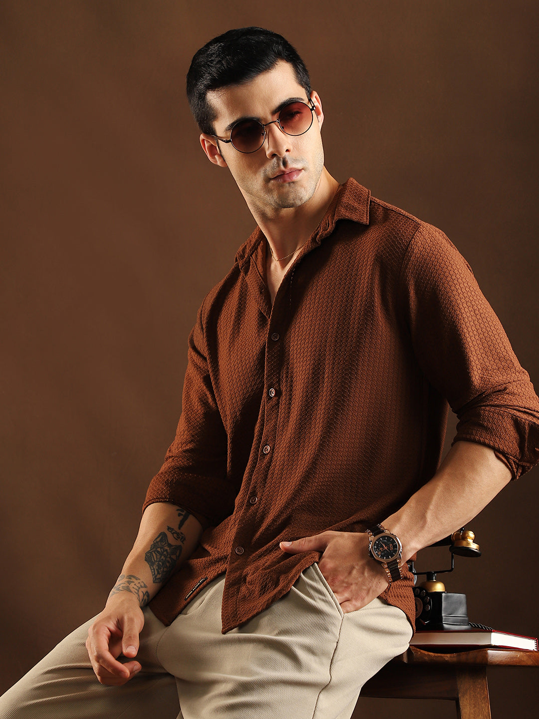 Gridveil-Tactile Shirt