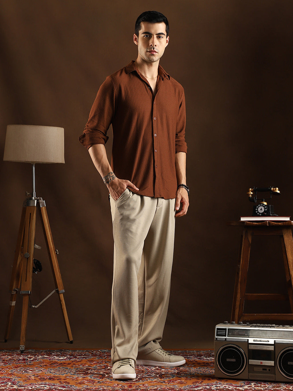 Gridveil-Tactile Shirt