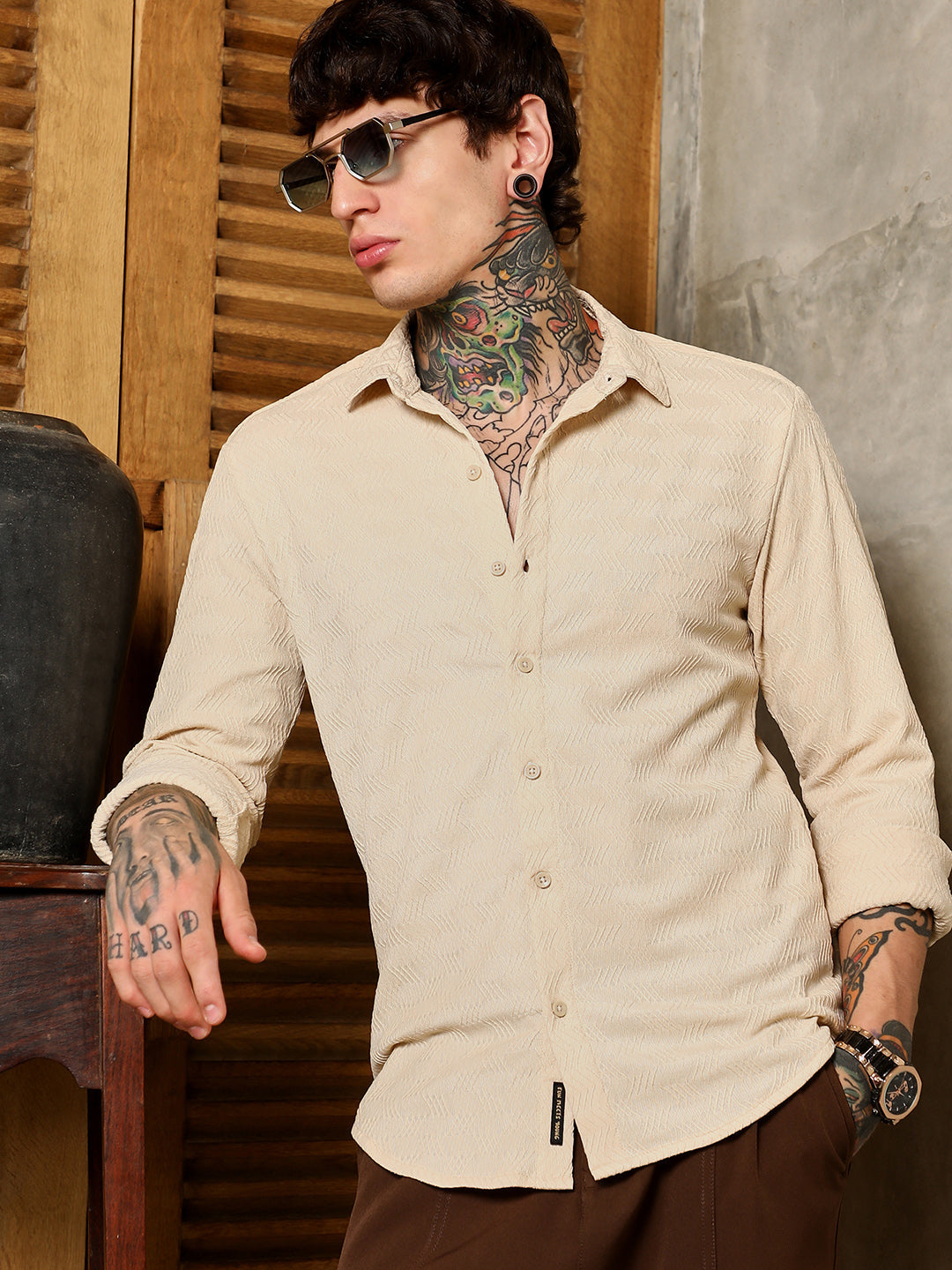 Chevron-Tactile Shirt