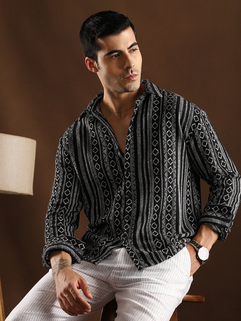 Folk-Weave Shirt