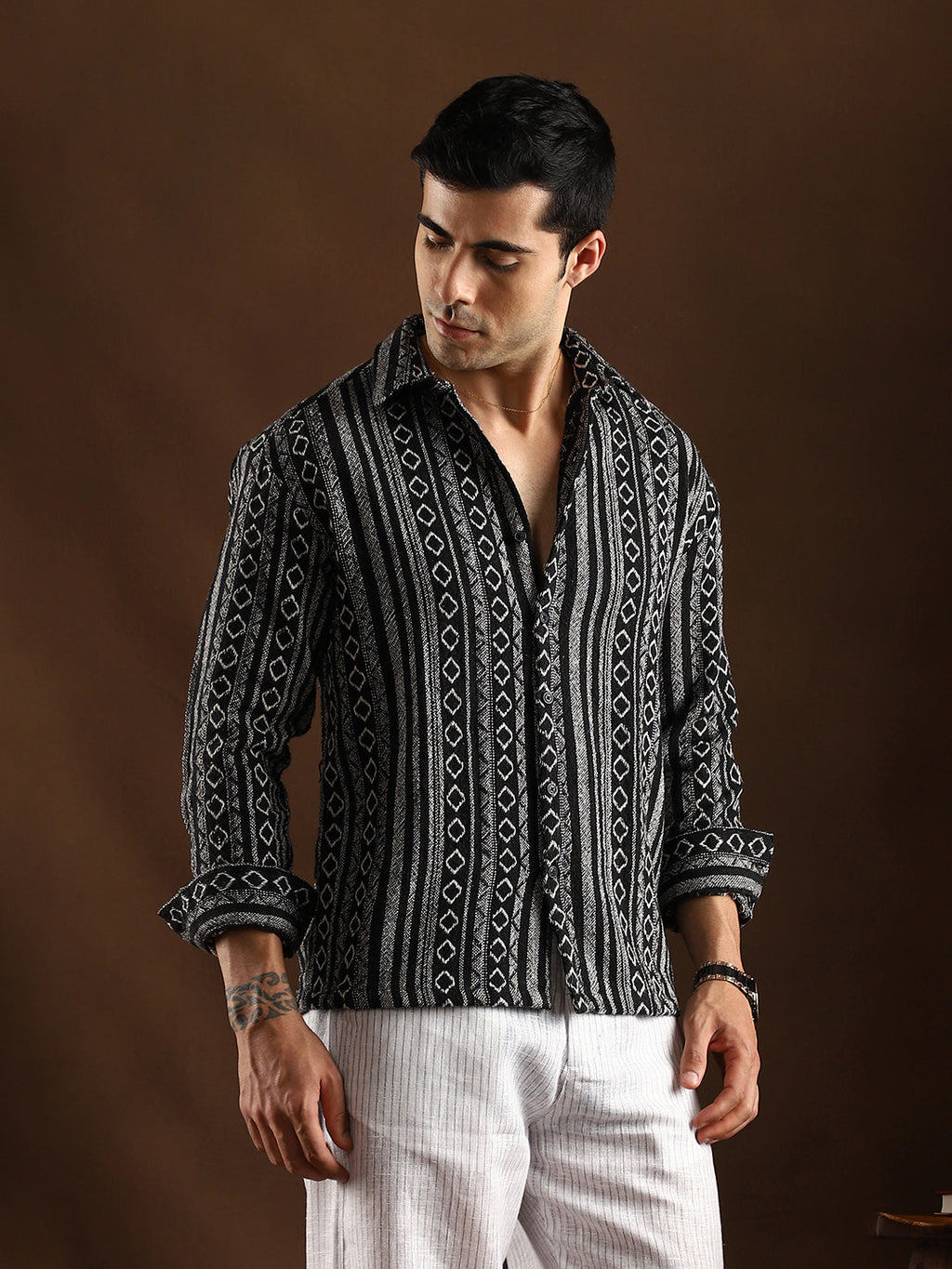 Folk-Weave Shirt