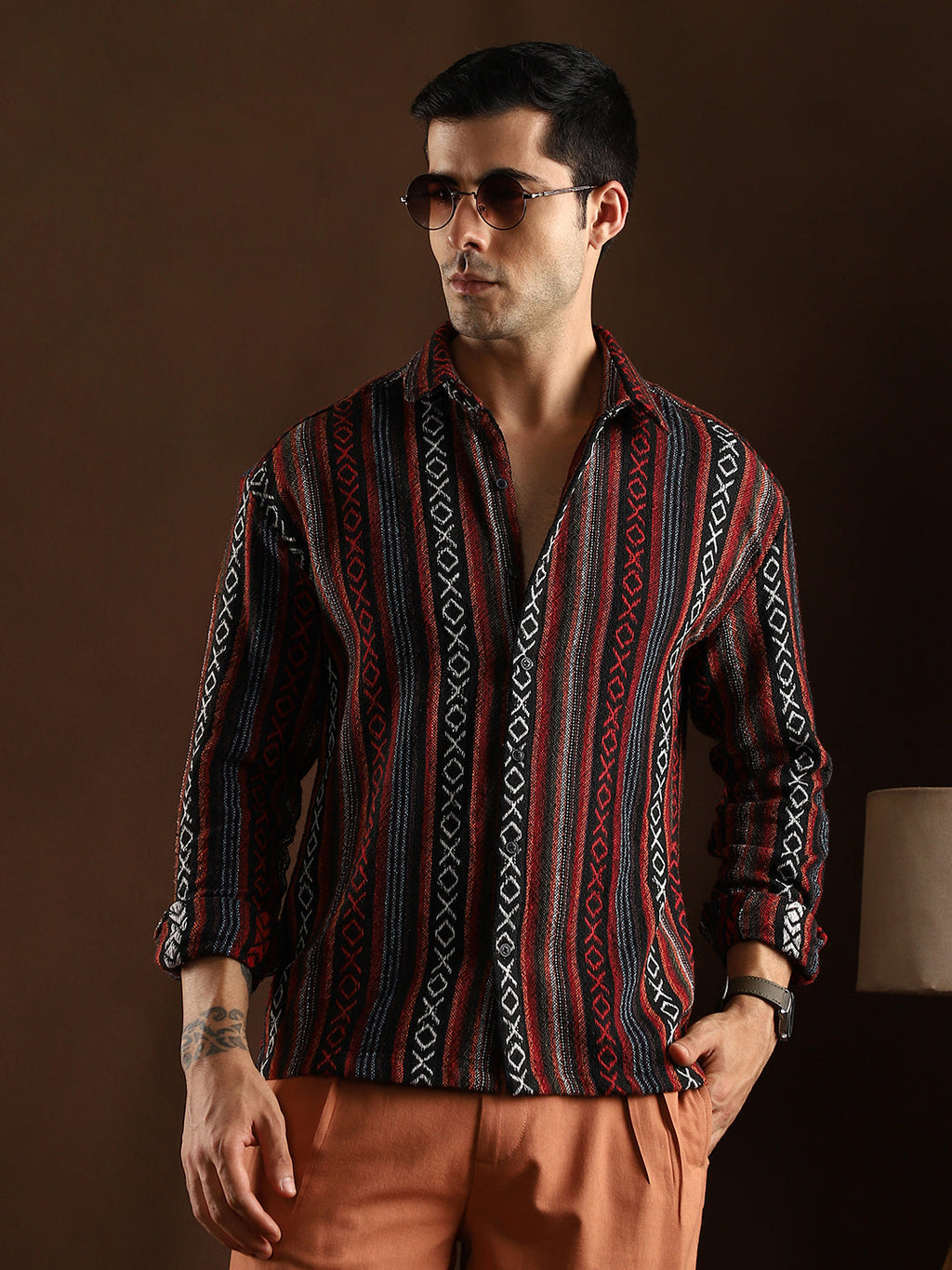 Folk-Weave Shirt