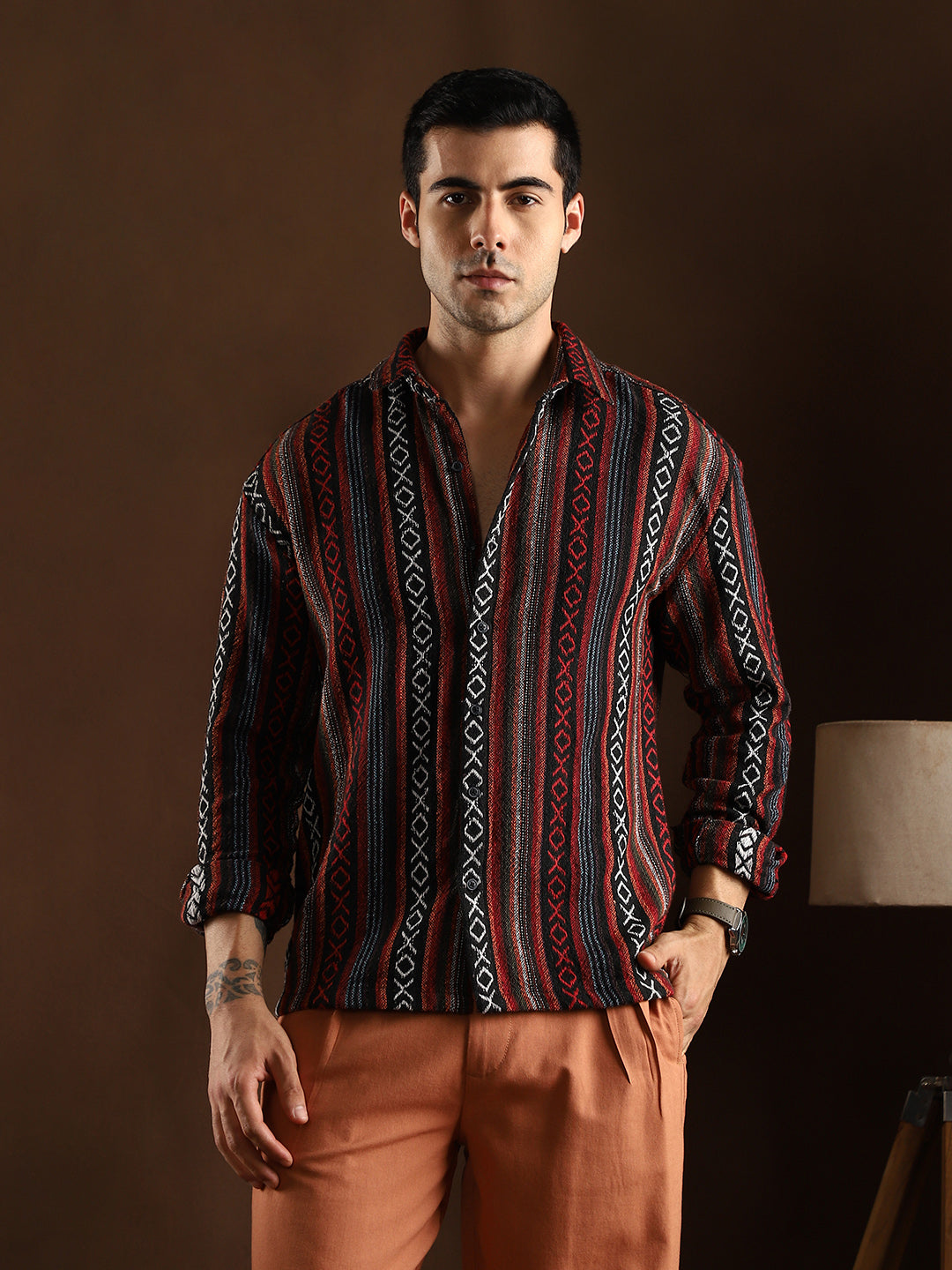 Folk-Weave Shirt
