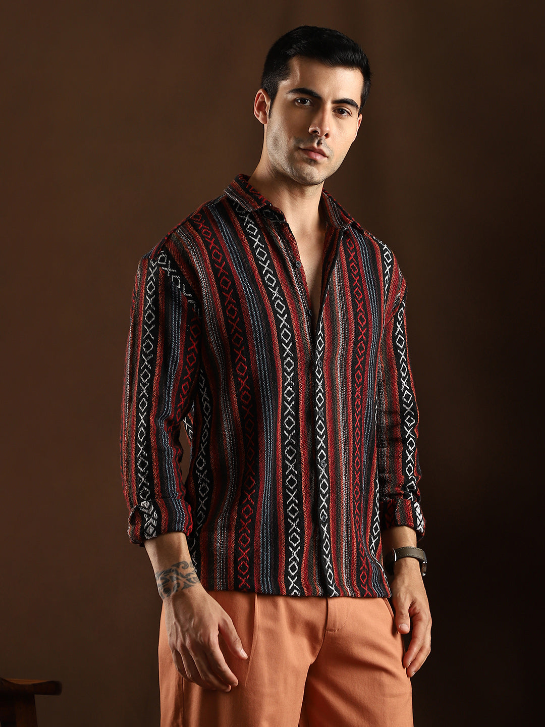 Folk-Weave Shirt