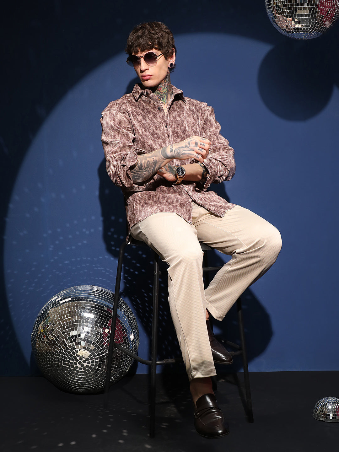 Faded Corduroy Relaxed Shirt