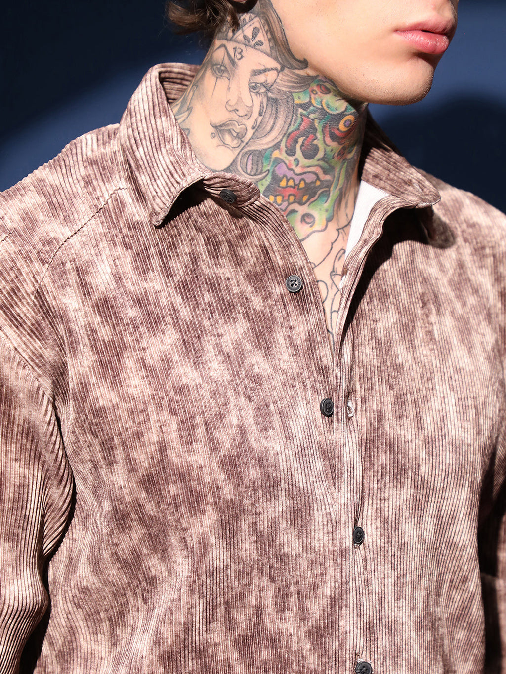 Faded Corduroy Relaxed Shirt