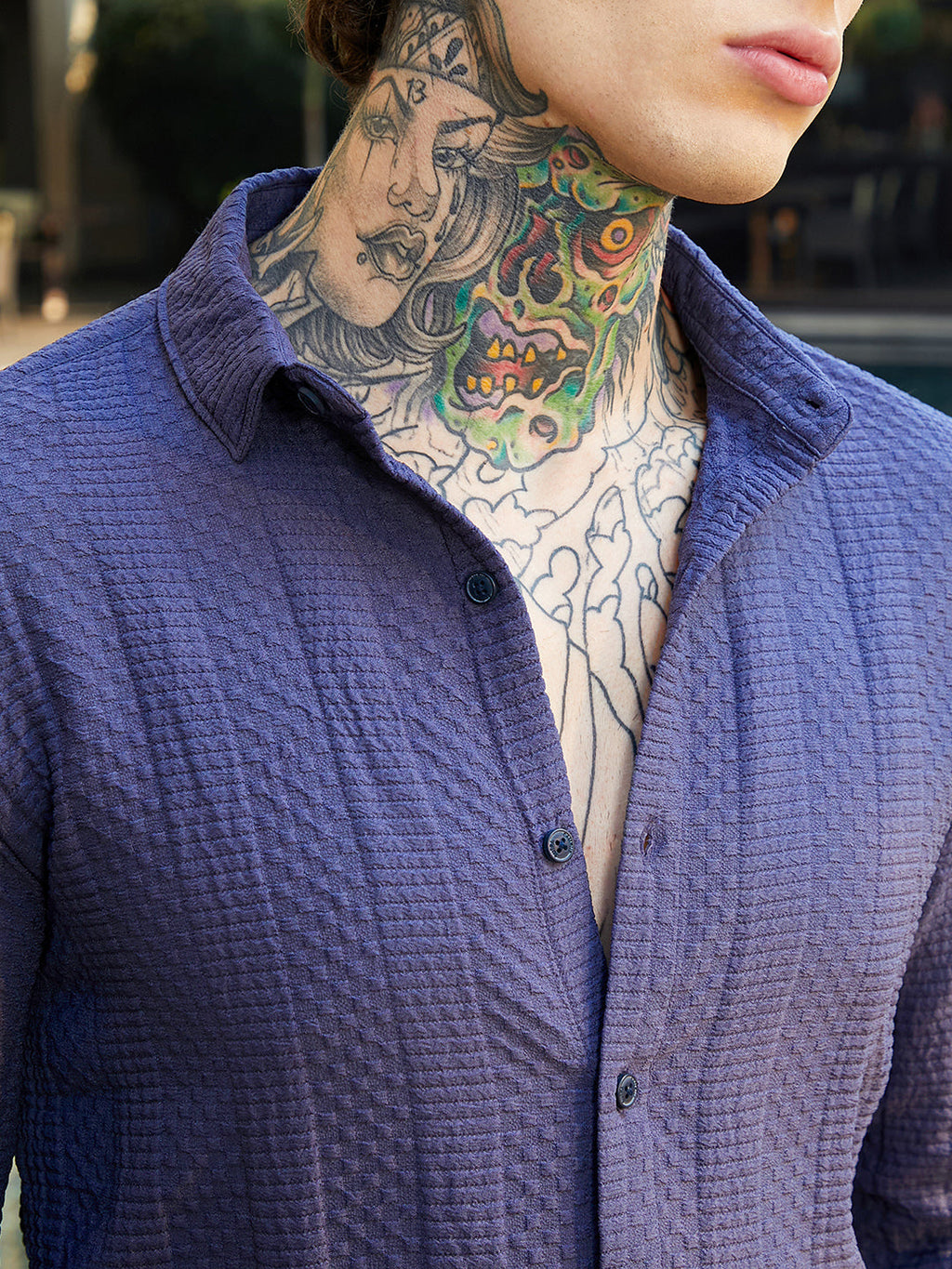 Parallel-Check Tactile Shirt