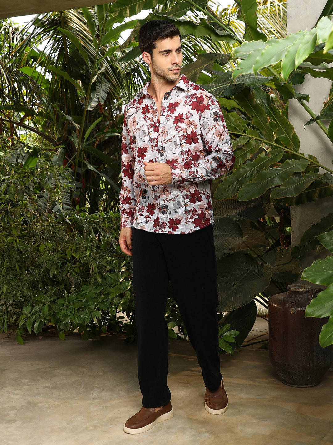 Hibicus Imprint Shirt