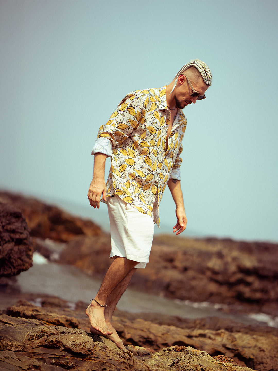 Leaflet Imprint Shirt