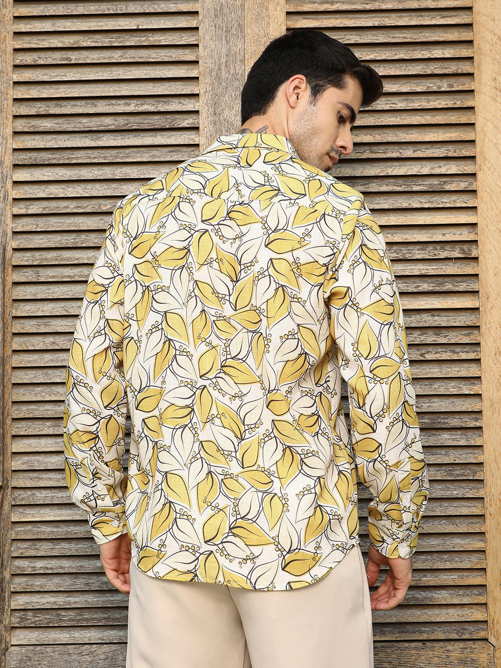 Leaflet Imprint Shirt