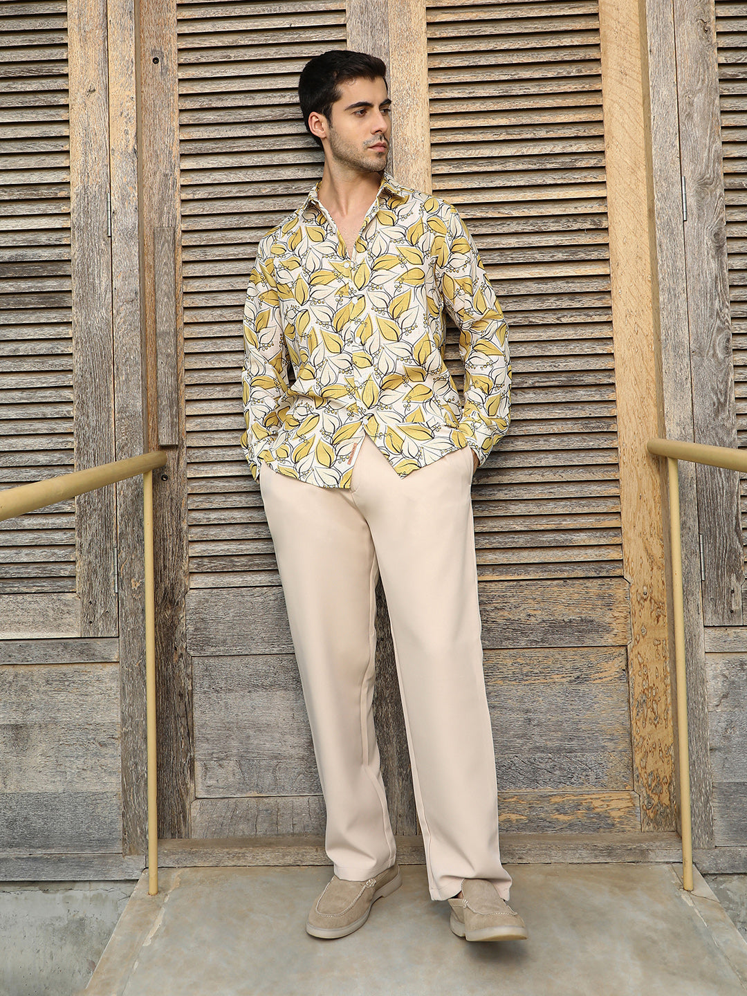 Leaflet Imprint Shirt