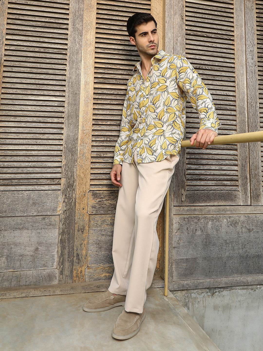 Leaflet Imprint Shirt