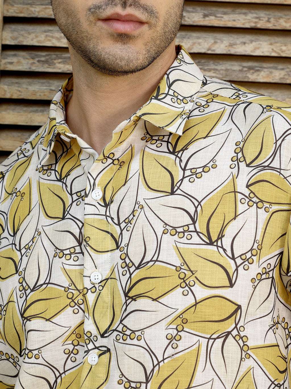 Leaflet Imprint Shirt