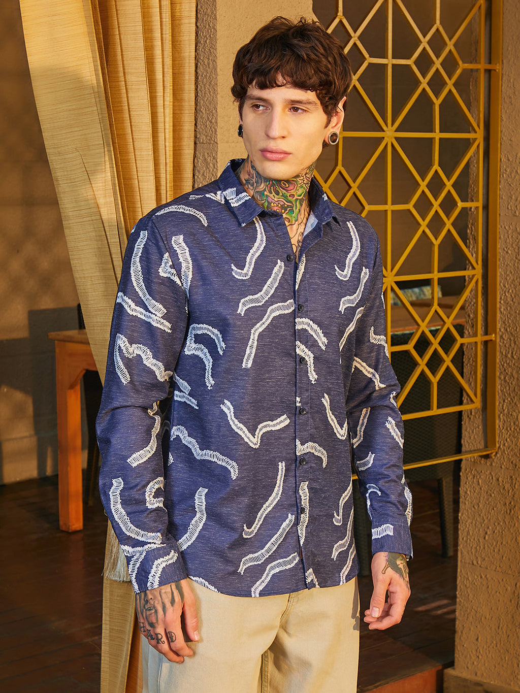 Cross-Stitch Crawler Shirt