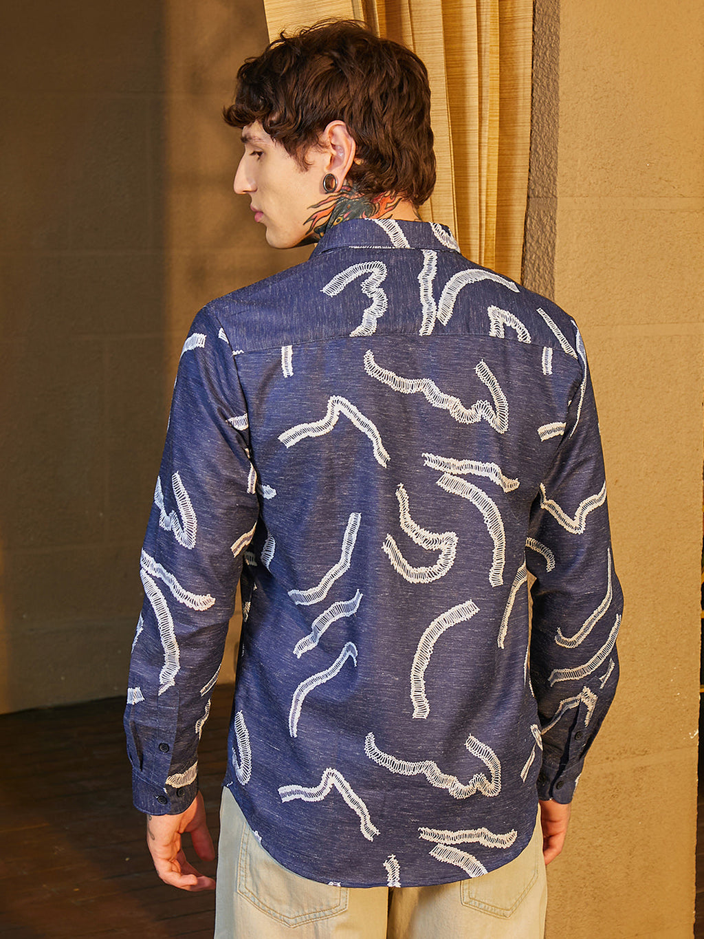 Cross-Stitch Crawler Shirt