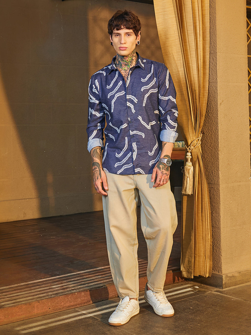 Cross-Stitch Crawler Shirt