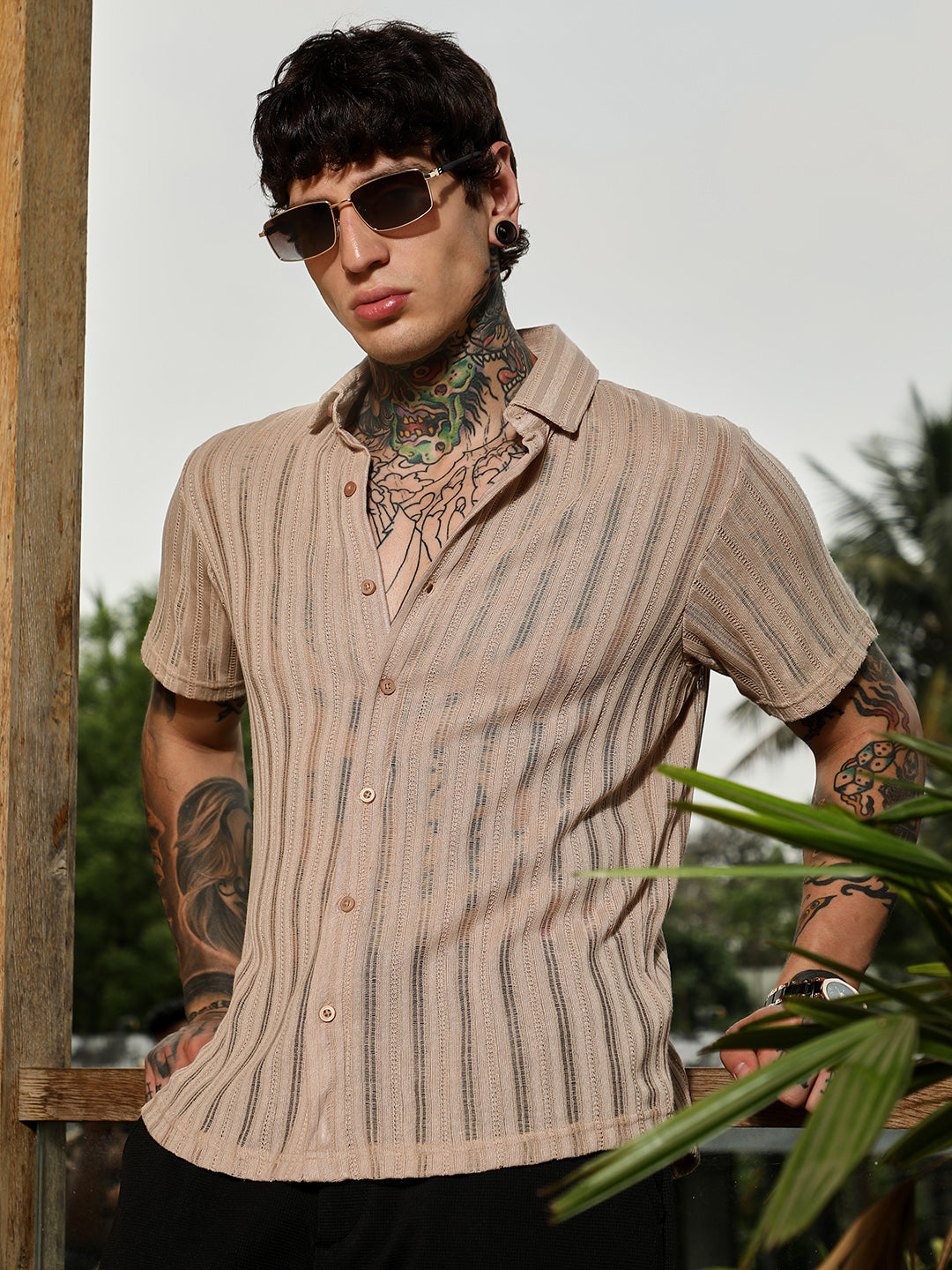 Ridge Knit Shirt
