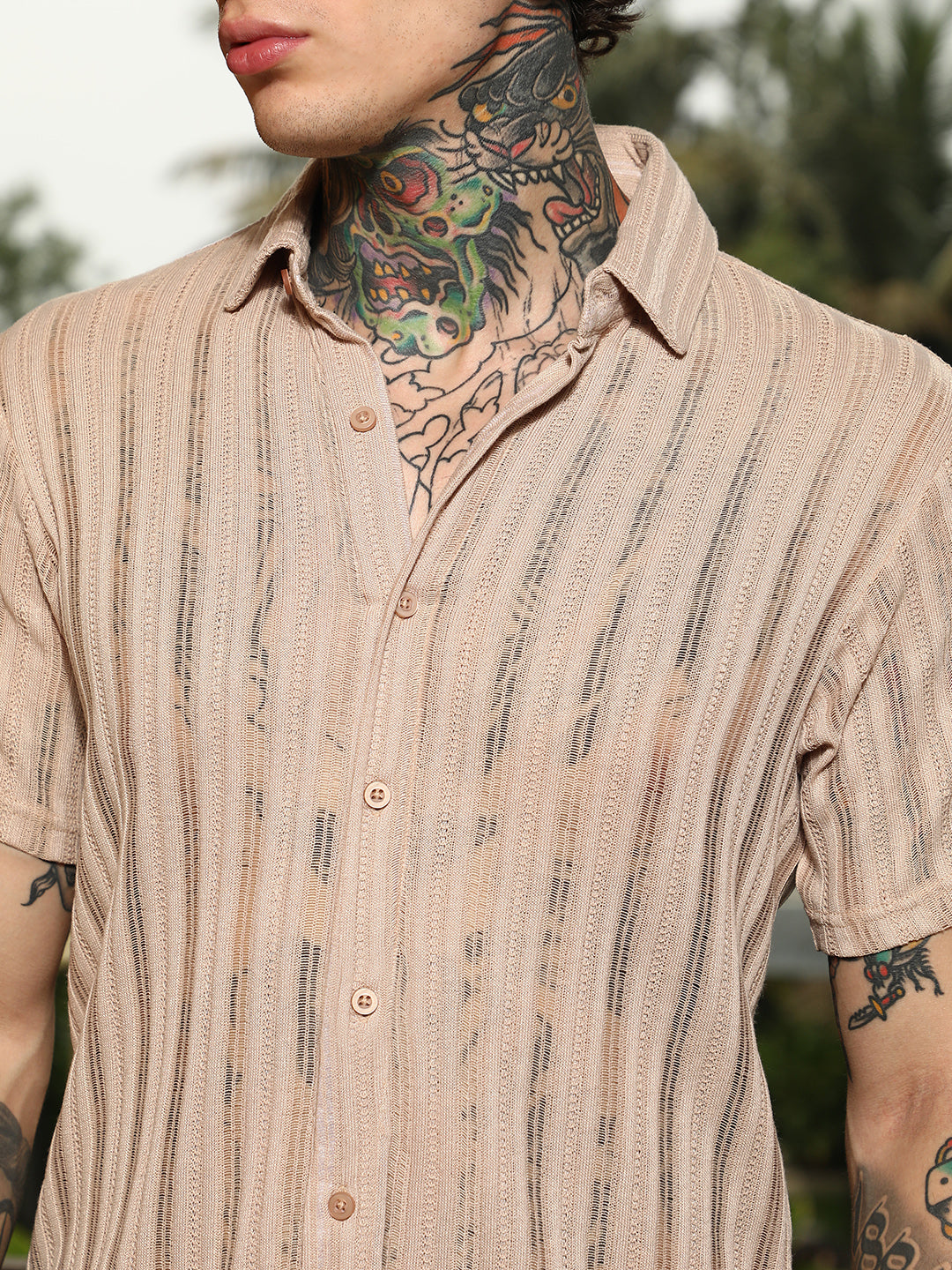 Ridge Knit Shirt