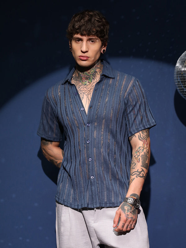 Ridge Knit Shirt