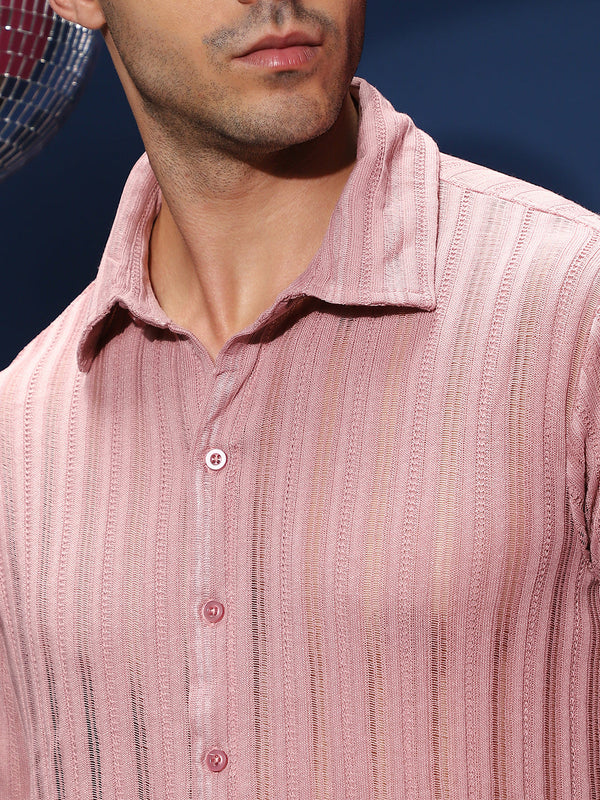 Ridge Knit Shirt