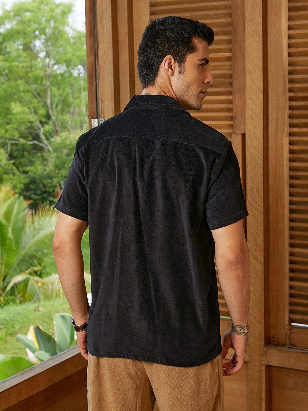 Cuban Panelled Shirt