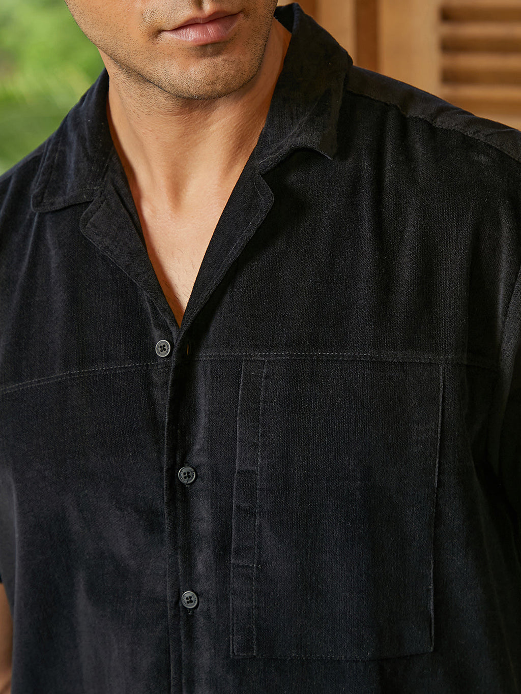 Cuban Panelled Shirt