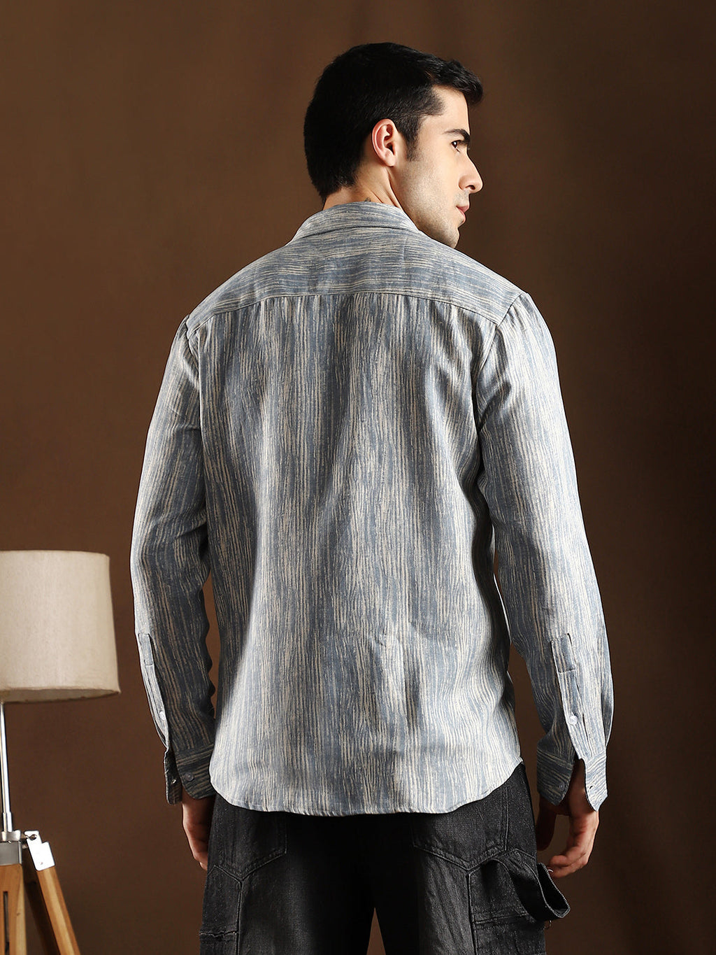 Distortion-Weave Shirt