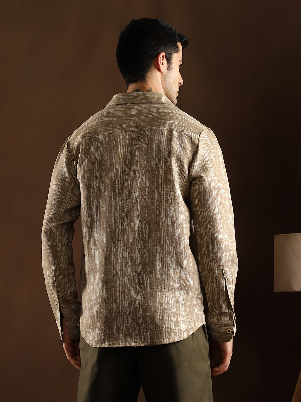 Distortion-Weave Shirt