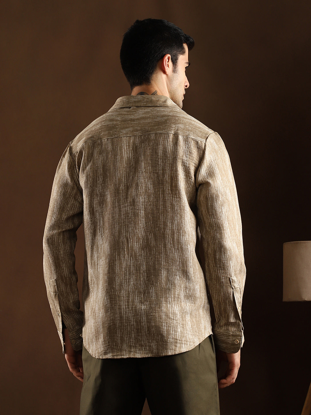 Distortion-Weave Shirt