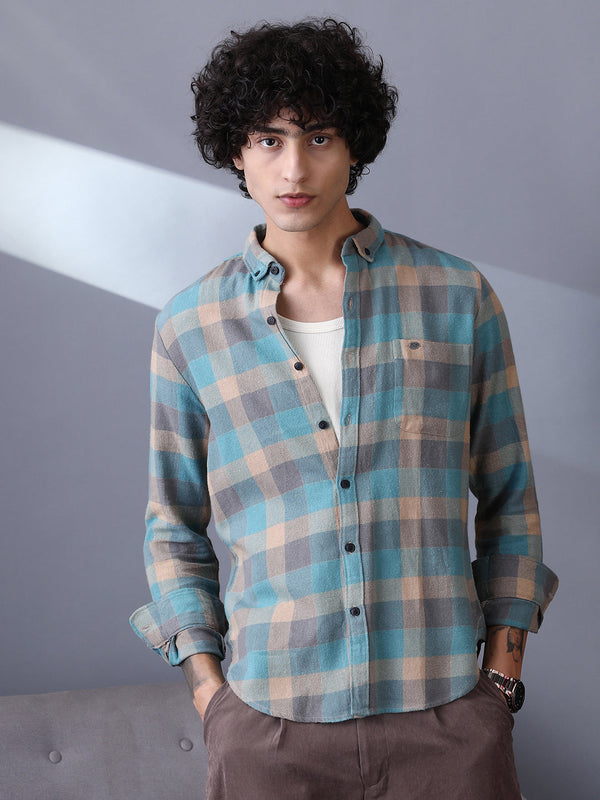 Block-Buffalo Regular Shirt