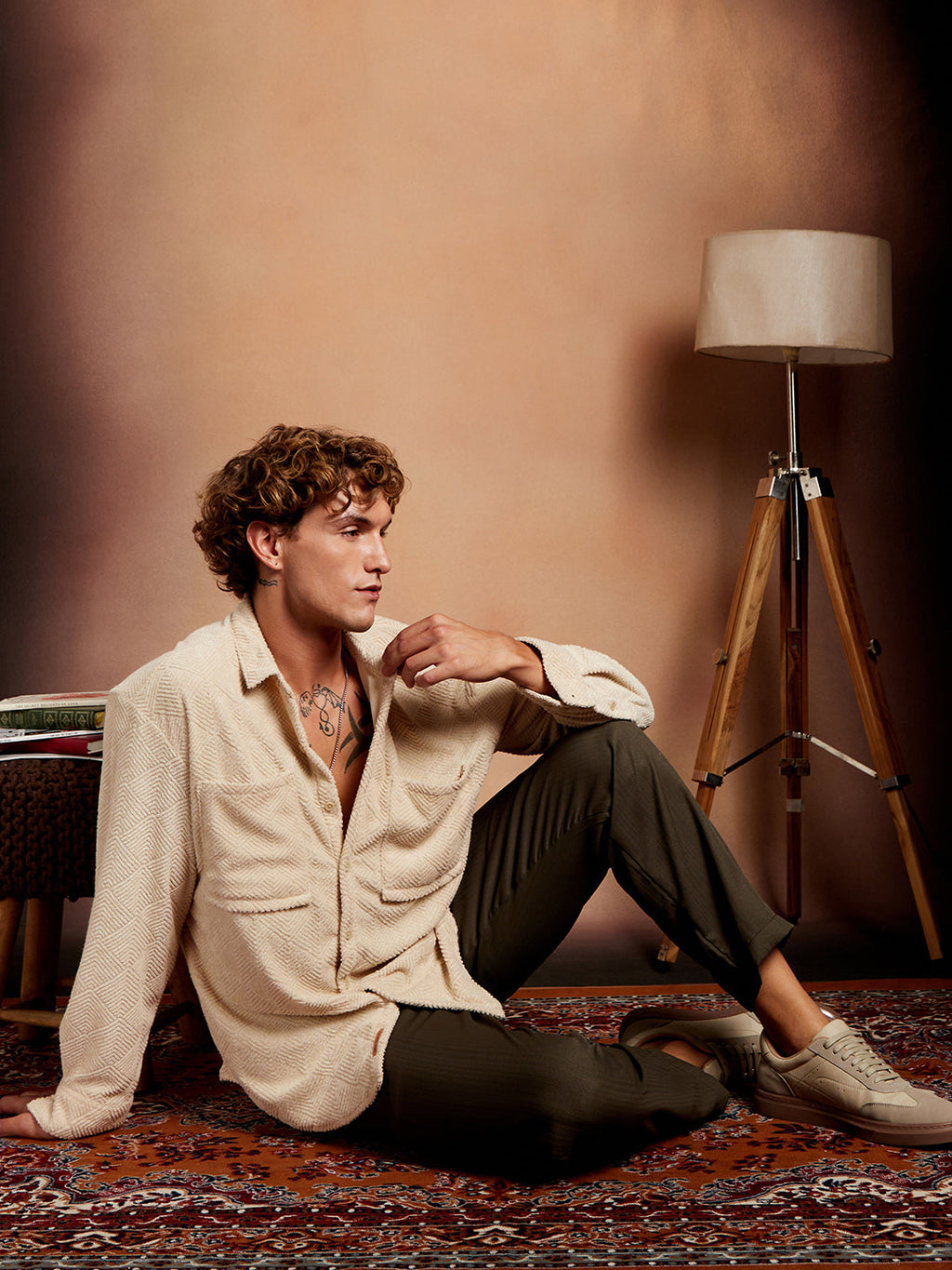 Axisline Utility-Relaxed Shirt