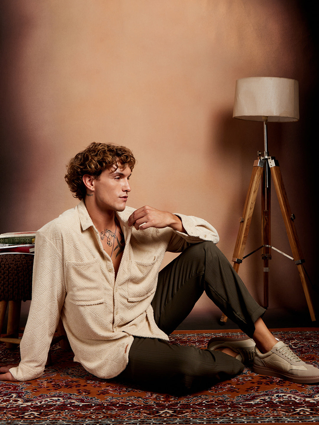 Axisline Utility-Relaxed Shirt