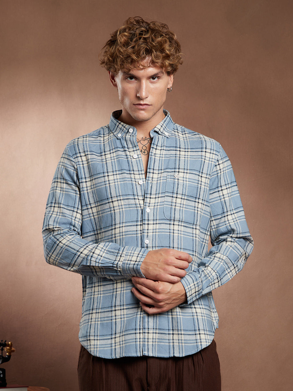 Shadow-Graph Regular Shirt