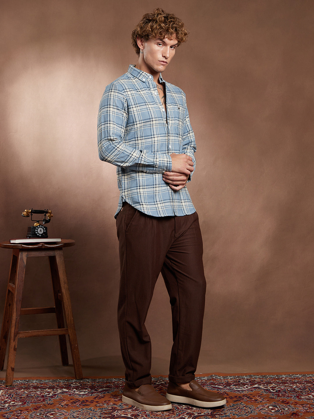 Shadow-Graph Regular Shirt