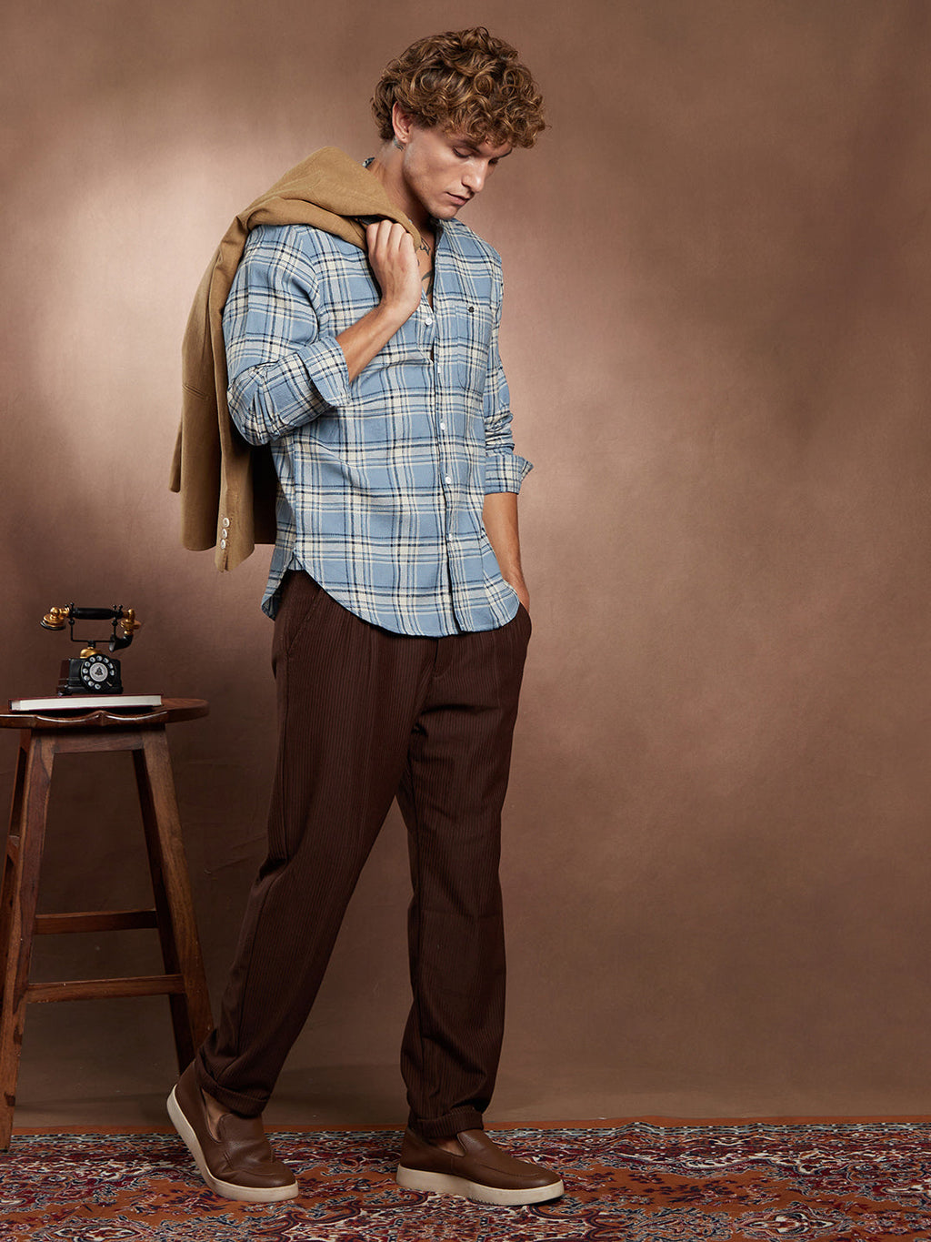 Shadow-Graph Regular Shirt