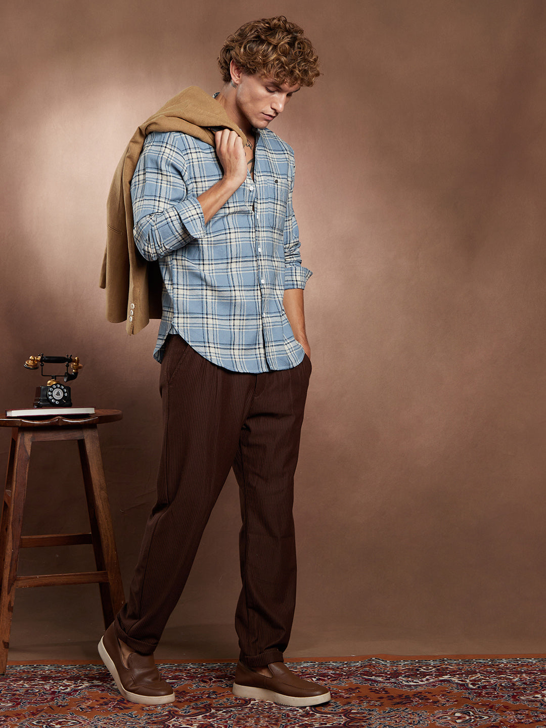 Shadow-Graph Regular Shirt