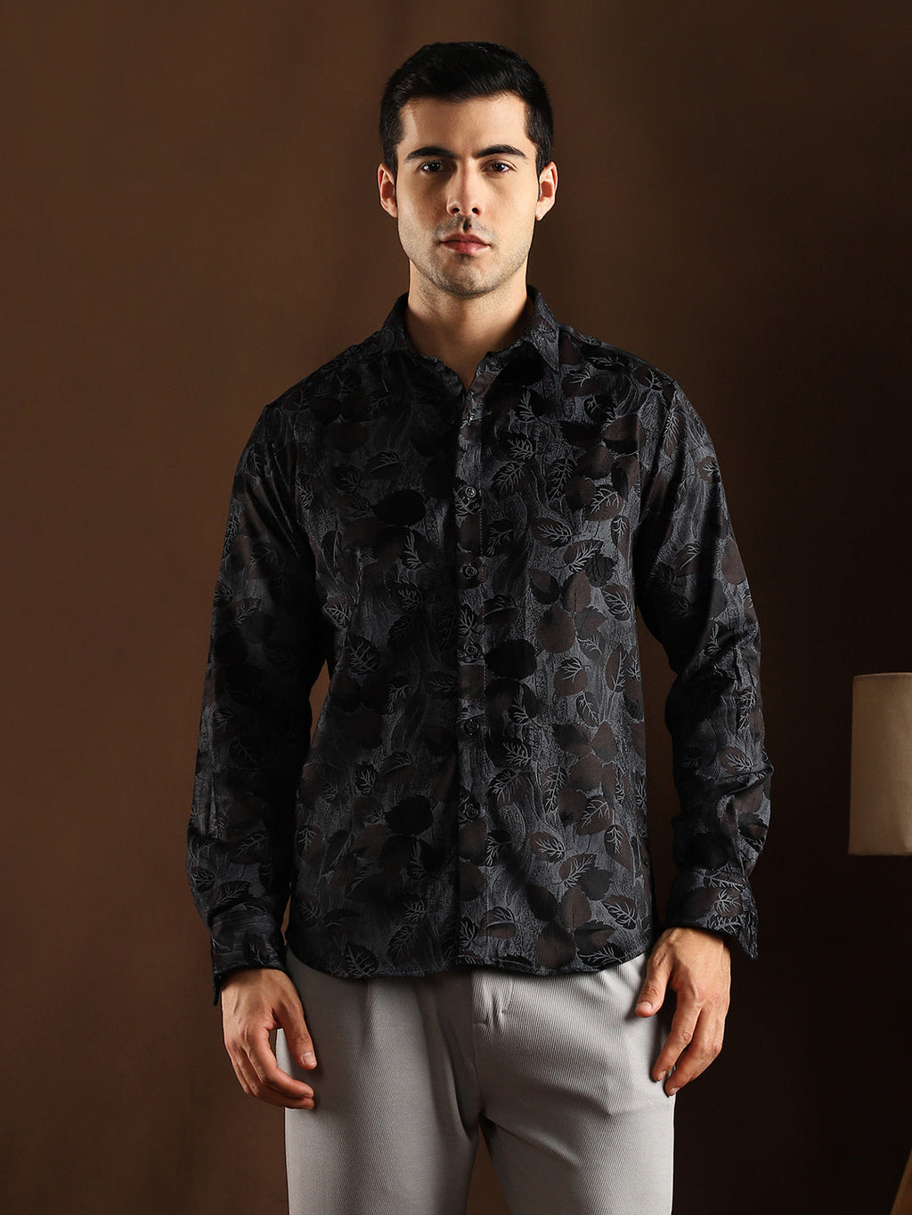 Foliage-Jaquard Shirt