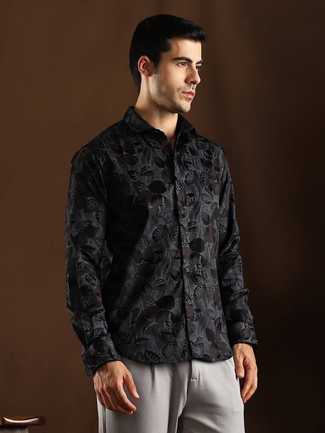 Foliage-Jaquard Shirt
