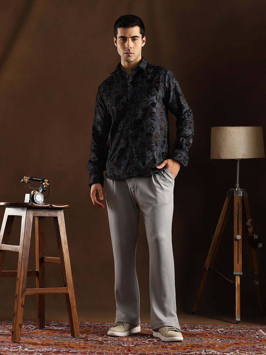 Foliage-Jaquard Shirt