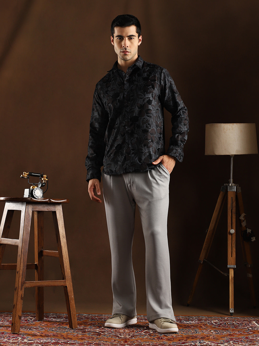 Foliage-Jaquard Shirt