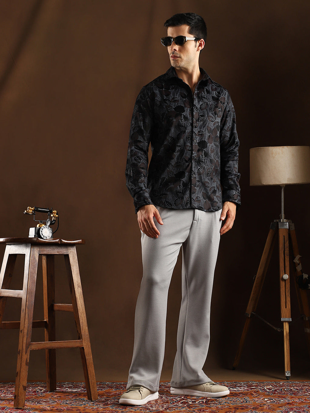 Foliage-Jaquard Shirt