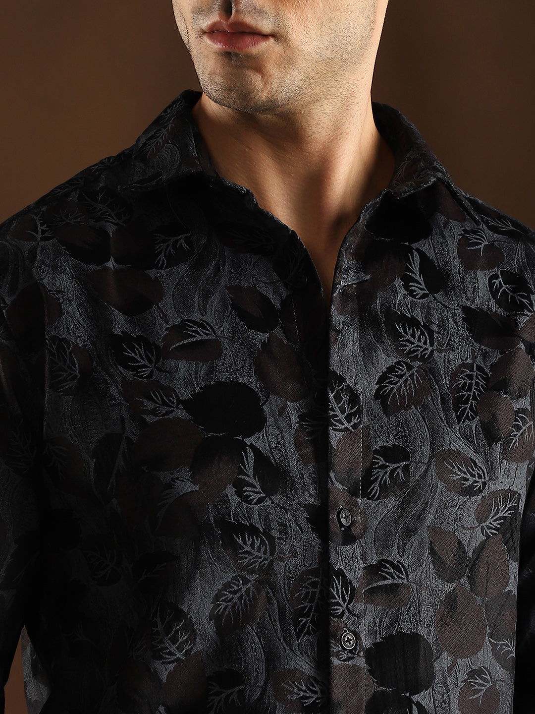 Foliage-Jaquard Shirt