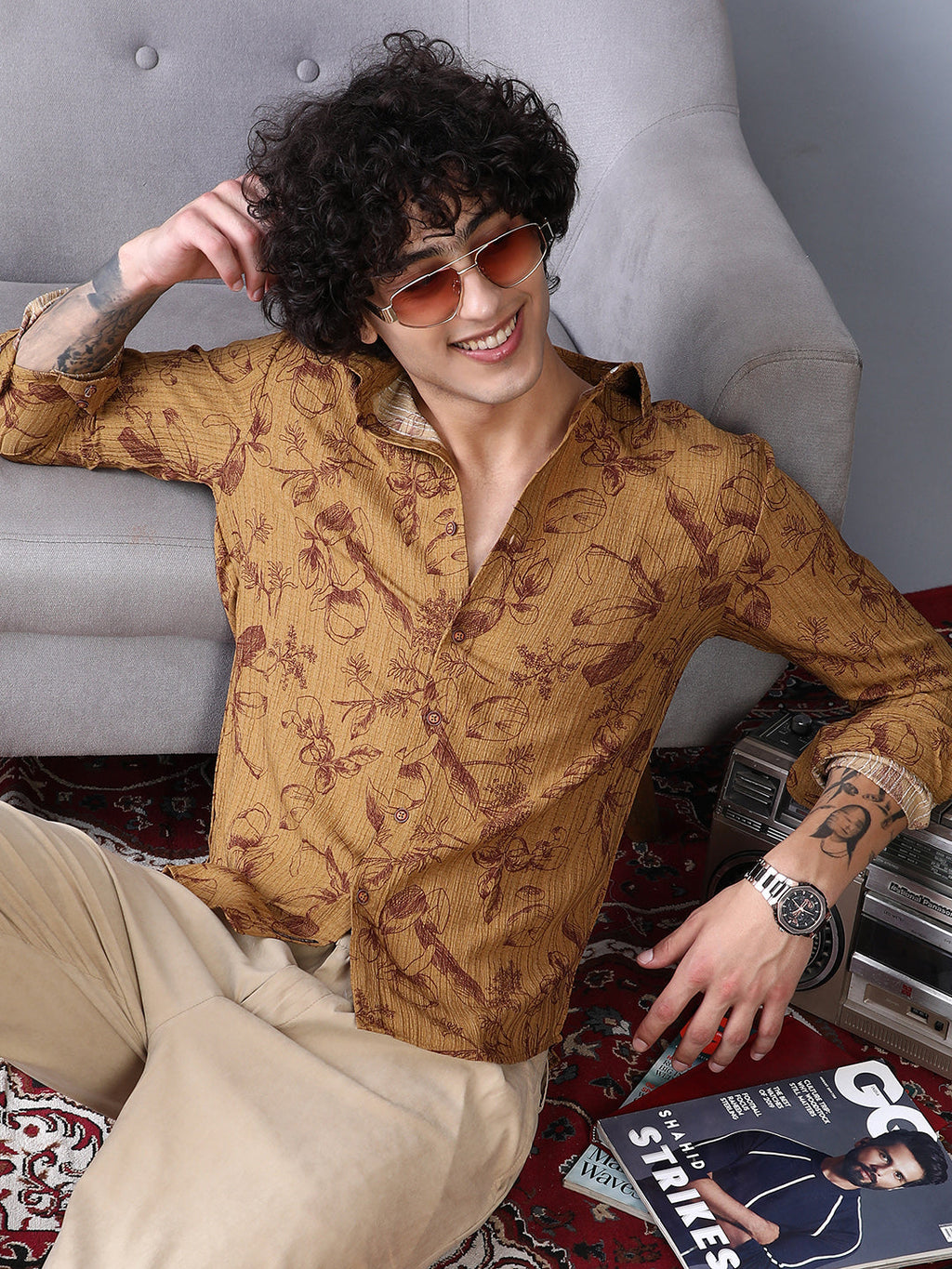 Leafline-Tactile Shirt