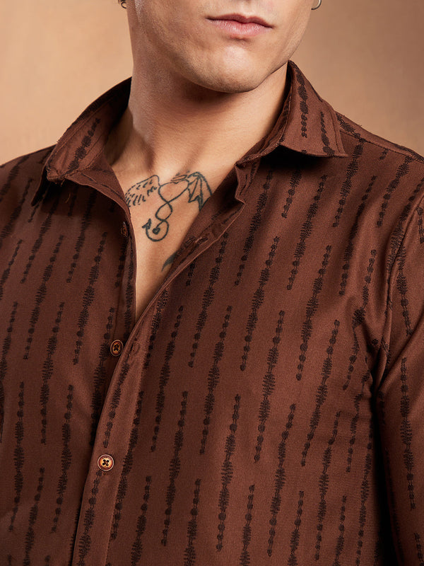 Tassel-Weave Shirt