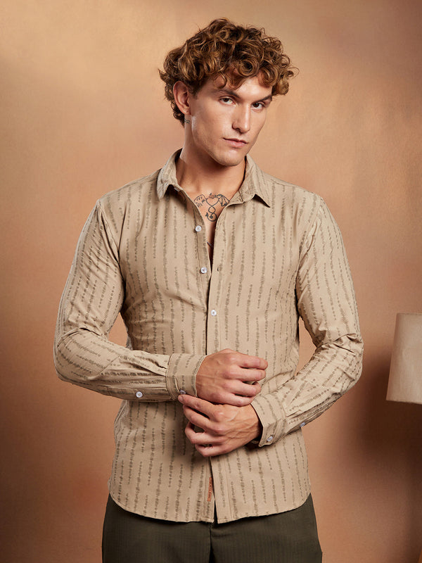 Tassel-Weave Shirt