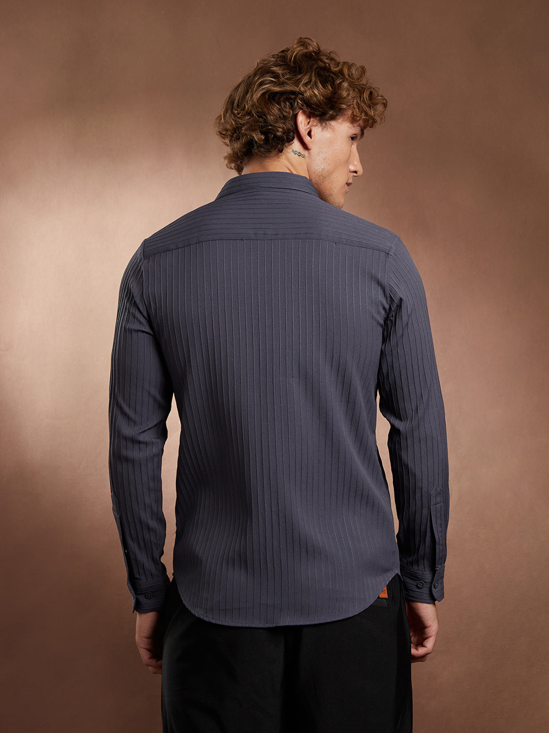 Pinstripe-Tactile Shirt