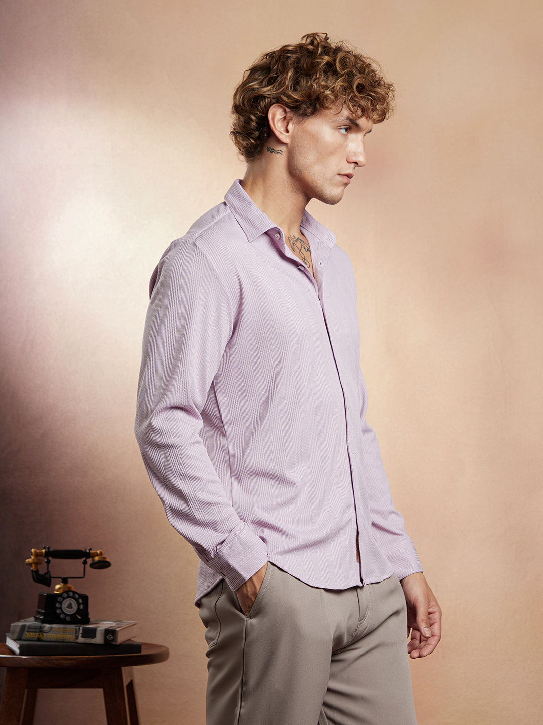 Waffle-CrossStitch Shirt