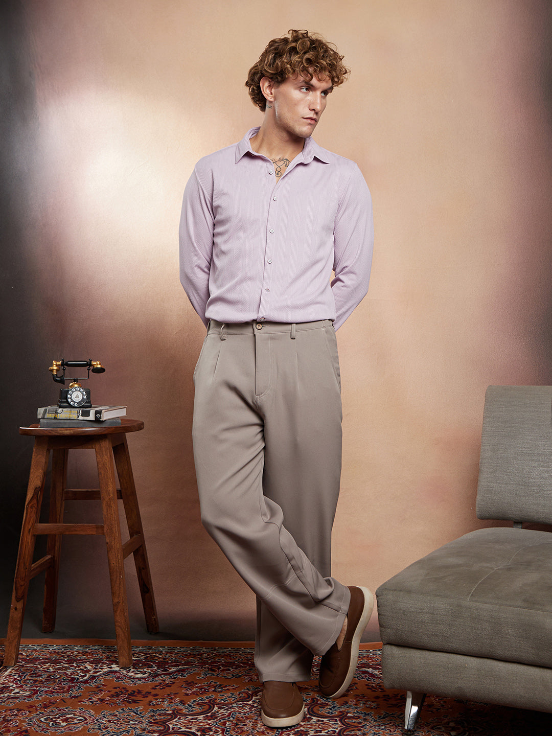 Waffle-CrossStitch Shirt